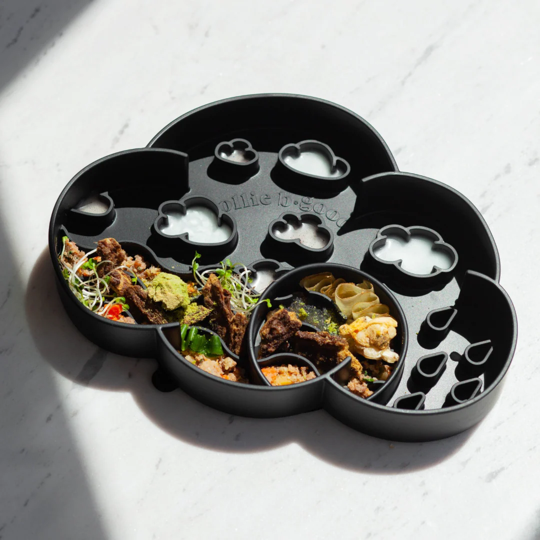 Cloud Slow Feeder Bowl | Blackberry