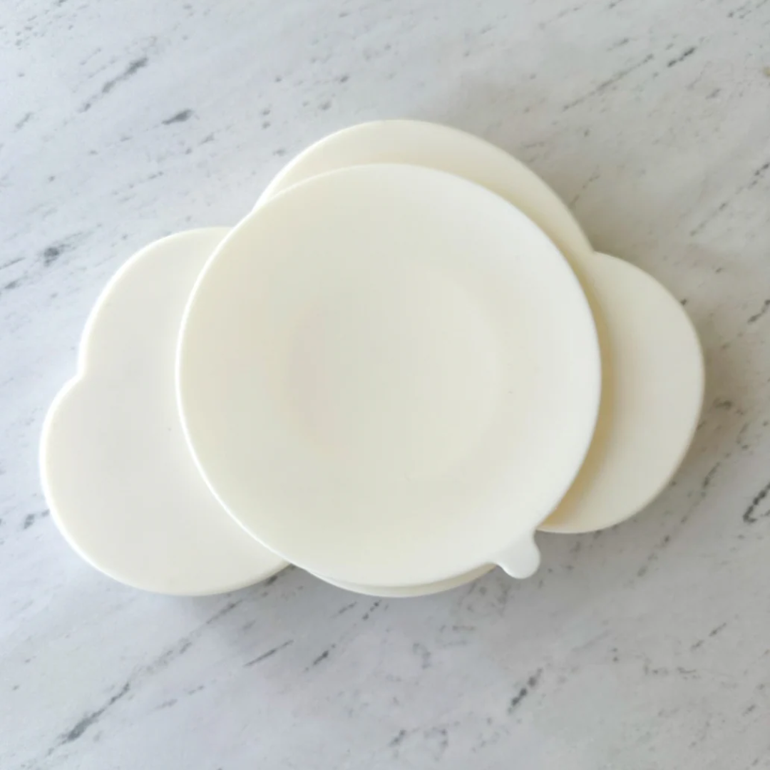 Cloud Slow Feeder Bowl | Coconut