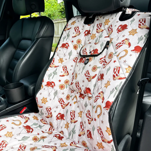 Pablo & Co Deluxe Single Car Seat Cover: Howdy