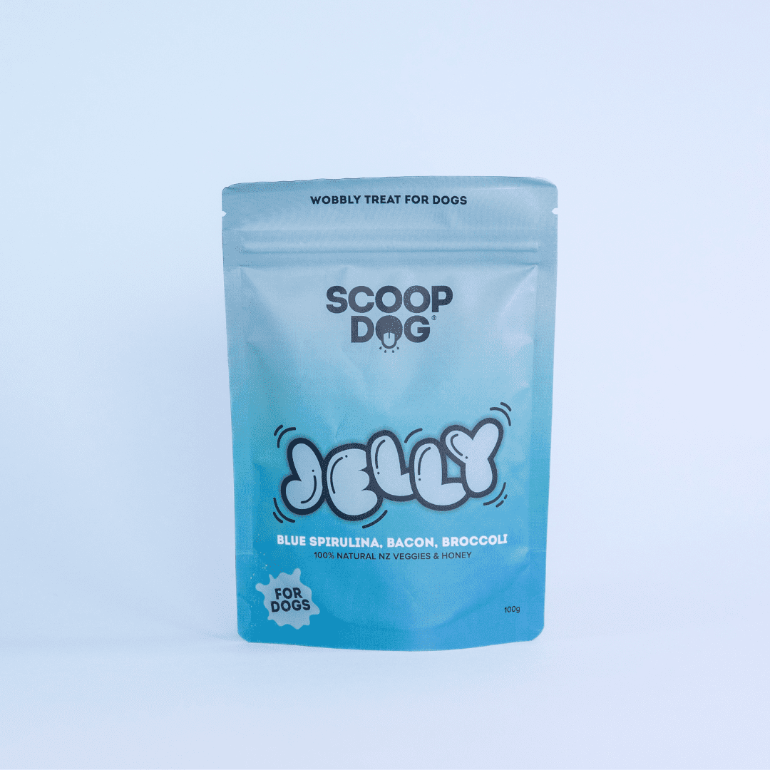 Blue Spirulina Dog Jelly - Scoop Dog  