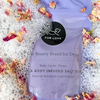 Fur Love Paw & Body Infused Salt Soak