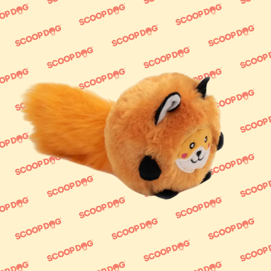 Zippy Paws Bushy Throws - Fox