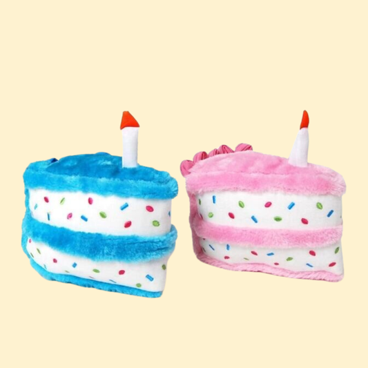 Zippy Paws Birthday Cake - Pink or Blue