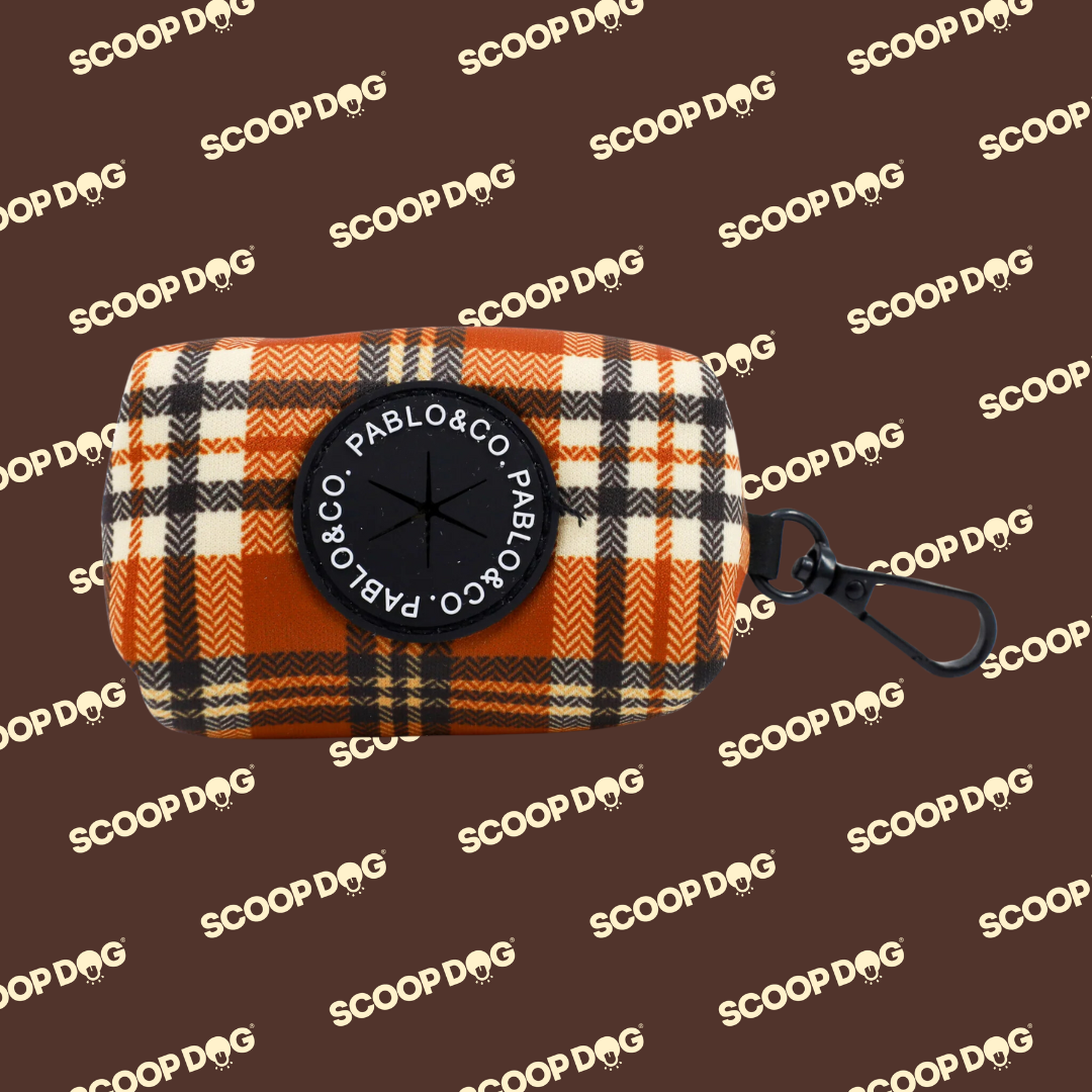 Pablo & Co Poop Bag: Vintage Plaid