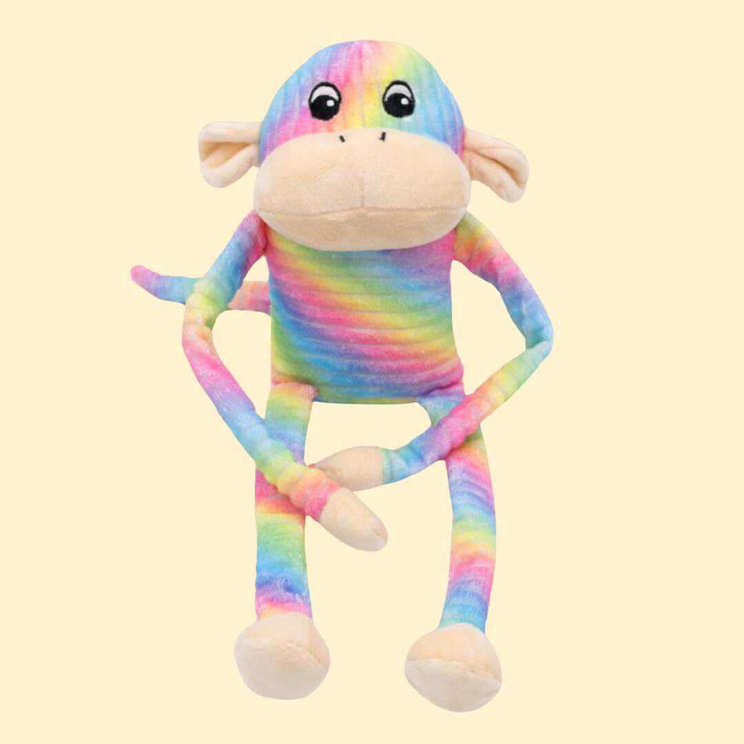 Zippy Paws Spencer Crinkle Monkey