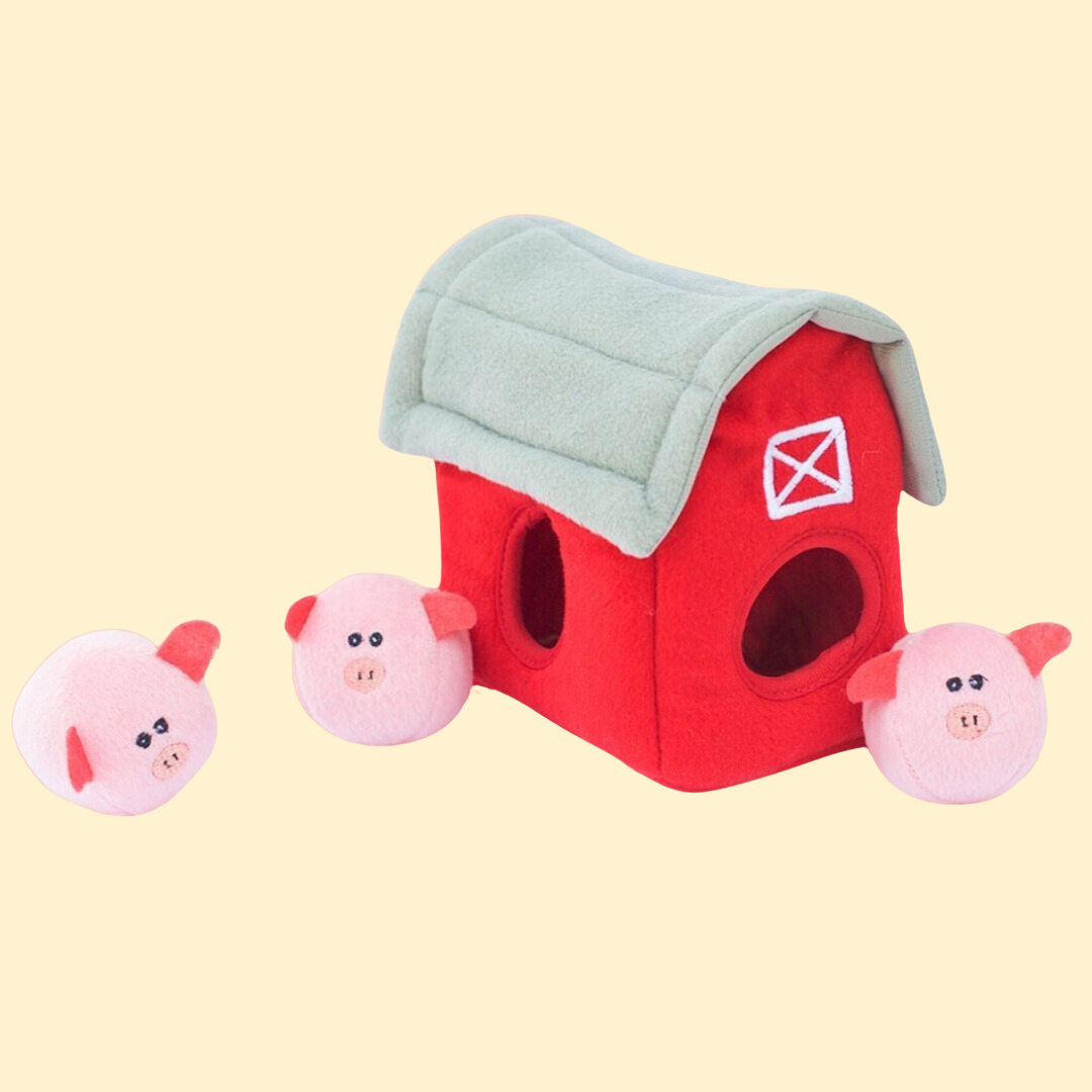 Zippy Paws Pig Barn Burrow