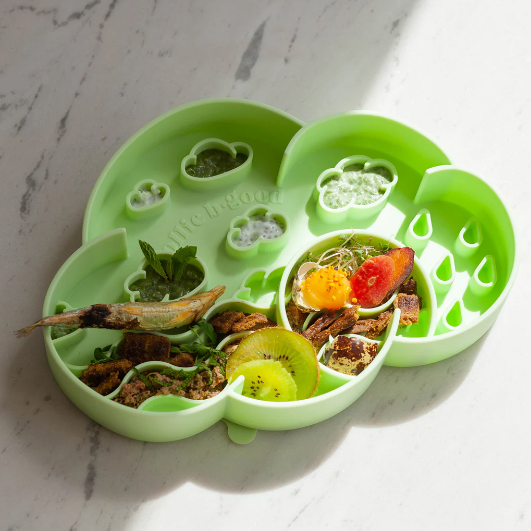 Cloud Slow Feeder Bowl | Honeydew