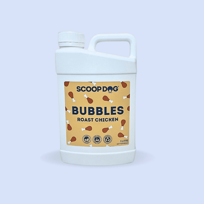 Jumbo Dog Bubbles 1L - Roast Chicken - Scoop Dog  