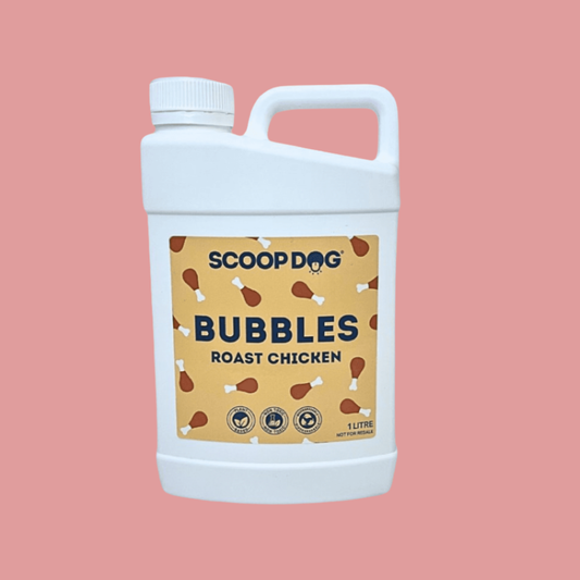 Jumbo Dog Bubbles 1L - Roast Chicken - Scoop Dog  