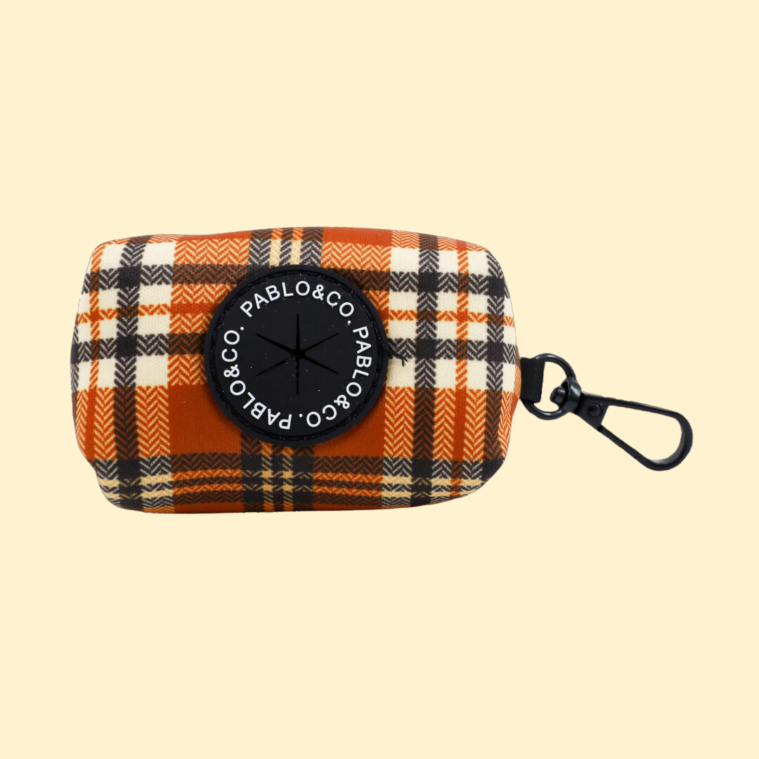 Pablo & Co Poop Bag: Vintage Plaid