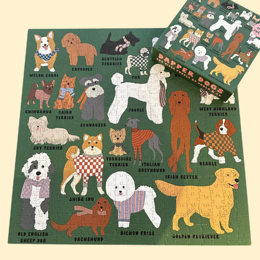 Pablo & Co Dapper Dogs 500p Puzzle