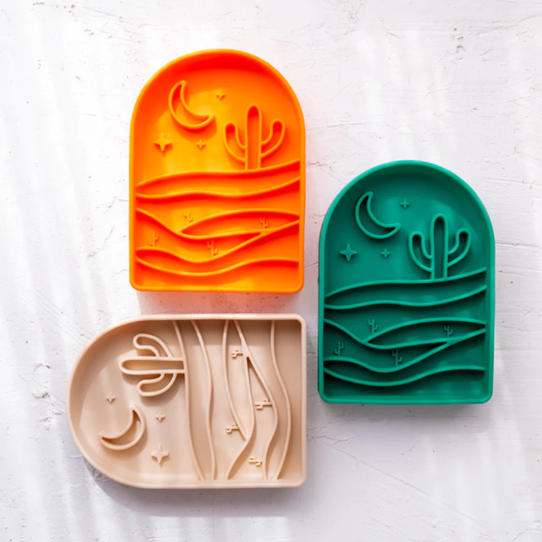 Desert Moon Slow Feeder Bowl | Emerald